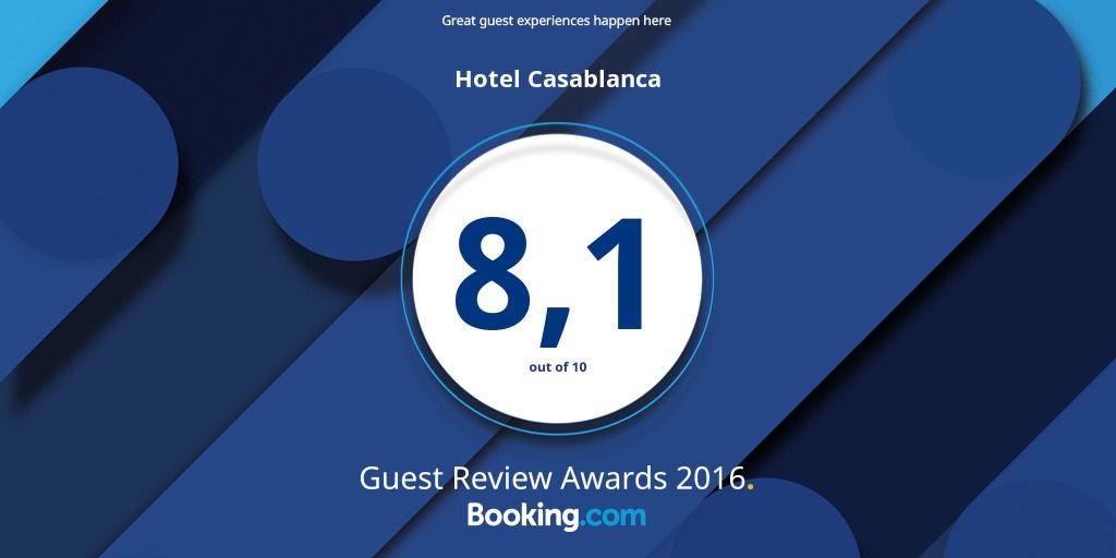 Booking 2015 Award